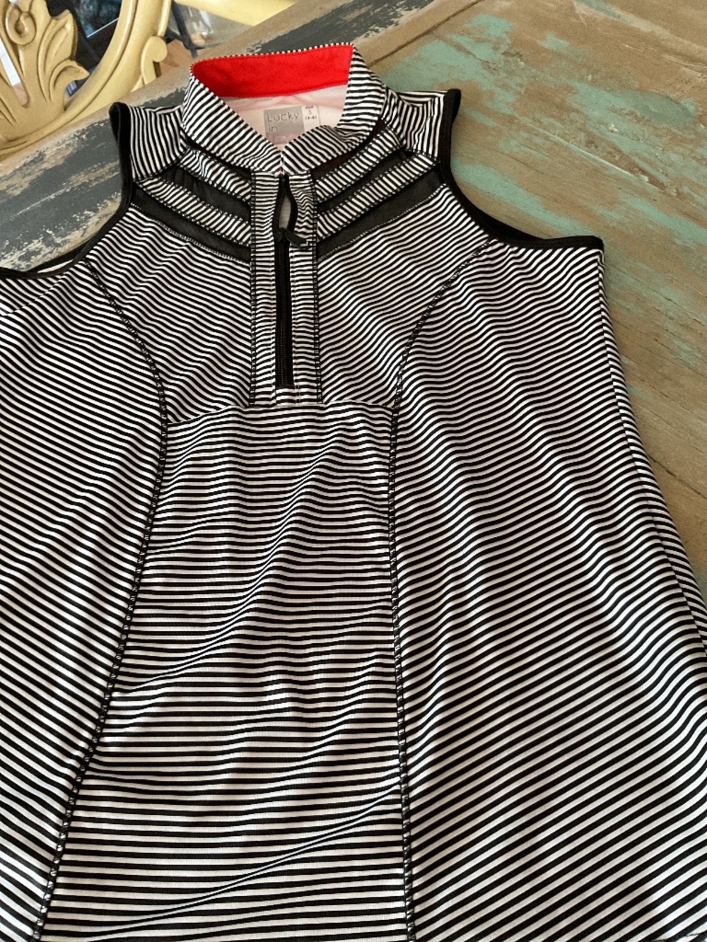 Lucky in Love tennis top